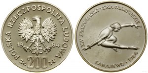 Polonia, 200 zloty, 1984, Varsavia