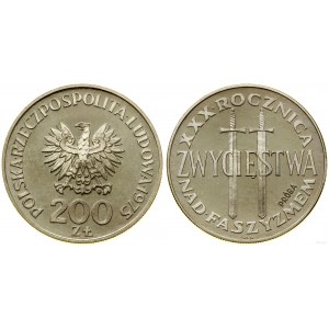 Pologne, 200 zloty, 1975, Varsovie