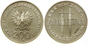 Poľsko, 200 zlotých, 1975, Varšava