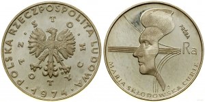 Pologne, 100 zloty, 1974, Varsovie
