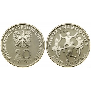 Poľsko, 20 zlotých, 1979, Varšava