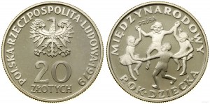 Polonia, 20 zloty, 1979, Varsavia