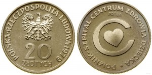 Polonia, 20 zloty, 1979, Varsavia