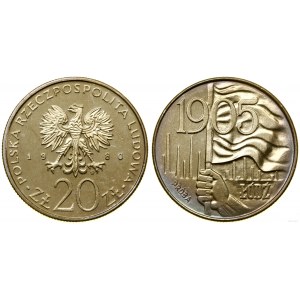Polonia, 20 zloty, 1980, Varsavia