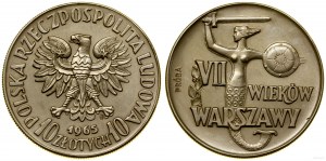 Poľsko, 10 zlotých, 1965, Varšava