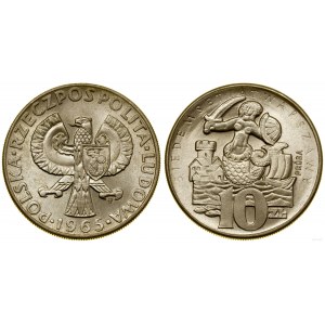 Polska, 10 złotych, 1965, Warszawa