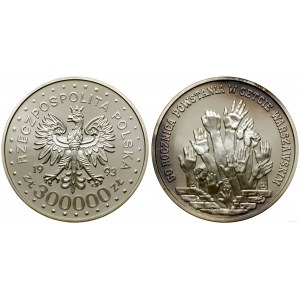 Polonia, 300.000 PLN, 1993, Varsavia