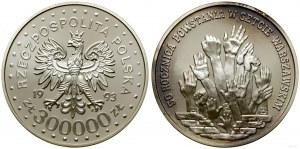 Polsko, 300 000 PLN, 1993, Varšava