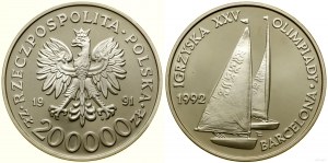 Polska, 200.000 złotych, 1991, Warszawa