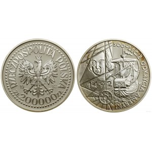 Polonia, 200.000 PLN, 1992, Varsavia