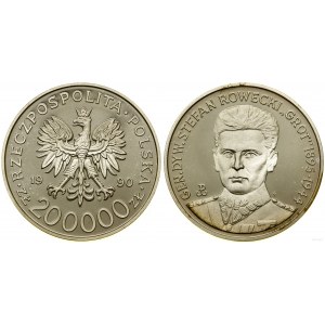 Polsko, 200 000 PLN, 1990, Varšava