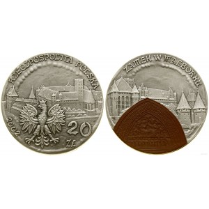 Poland, 20 zloty, 2002, Warsaw