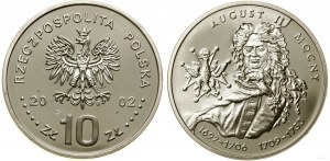 Polonia, 10 zloty, 2002, Varsavia