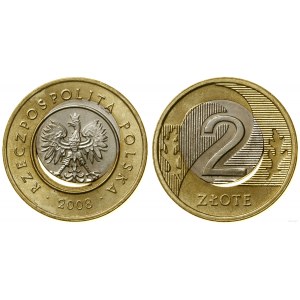 Poland, 2 gold DESTRUCT MENIC, 2008, Warsaw