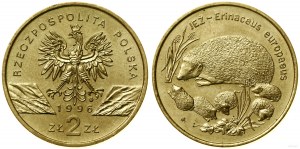 Polska, 2 złote, 1996, Warszawa