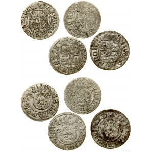 Herzogliches Preußen (1525-1657), Satz von 4 Halbschienen, 2 x 1624, 1625, 1627, Königsberg