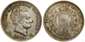 Německo, tolar = 100 Kreuzer, 1830, Karlsruhe