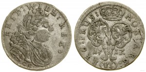 Germania, sei pence, 1717 CG, Königsberg