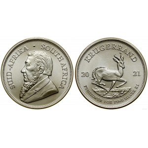 Republika Południowej Afryki, 1 krugerrand, 2021, Pretoria