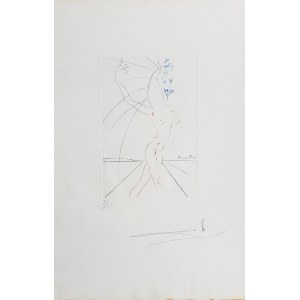 Salvador Dalí, Hippofemme (z cyklu Femmes et chevaux), 1973