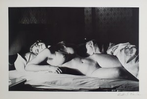 Helmut Newton, Nudo di Berlino, 1977 dal portfolio ''Collezione speciale 24 foto litografiche'', 1979