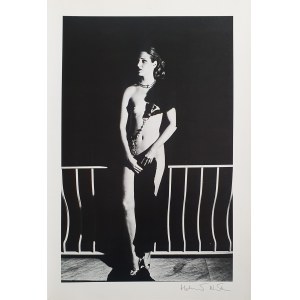Helmut Newton, Capri v noci, 1977 z portfolia ''Special Collection 24 photos lithographs'', 1979