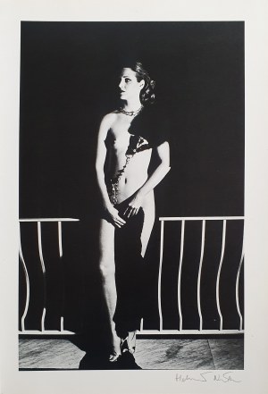 Helmut Newton, Capri at Night, 1977 du portfolio ''Special Collection 24 photos lithographs'', 1979