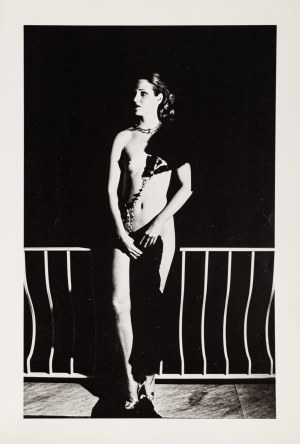 Helmut Newton, Capri at Night, 1977 z teki ''Special Collection 24 photos lithographs'', 1980