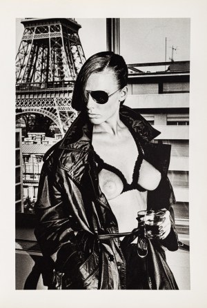 Helmut Newton, Bergstrom, Paris, 1976 z teki ''Special Collection 24 photos lithographs'', 1980