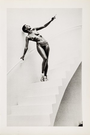 Helmut Newton, V mém ateliéru, Paříž 1978 z portfolia ''Special Collection 24 photos lithographs'', 1980