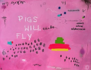 Ewa JAROS (nar. 1984), Pigs will fly, 2024