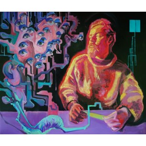 Marek DOMANIECKI (b. 1979), Meeting with Seraphim, 2024