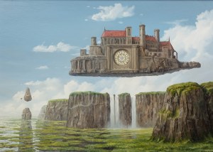 Jaroslaw Jasnikowski (b. 1976), Fortress of the Green Coast, 2020