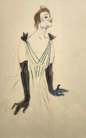 Henri de Toulouse-Lautrec kobieta