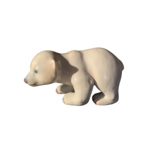 Figurine d'ours polaire, Royal Copenhagen Danemark, n° 535