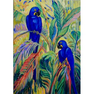 Dorota Goleniewska-Szelągowska, Parrots, 2023