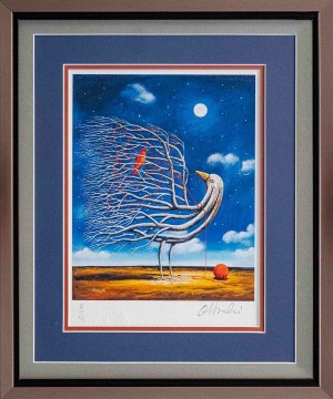 Rafal Olbinski, Wicie nest II of XX, 2022