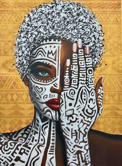 Yadiel Gonzalez, Afro IV, 2021