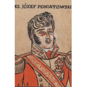 Zofia Stryjeńska (1891 Kraków - 1976 Genf), Fürst Józef Poniatowski, um 1934
