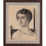 Ludomir Sleńdziński (1889 Wilno - 1980 Kraków), Portret kobiety, 1921