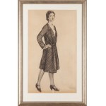 Józef Mehoffer (1869 Ropczyce - 1946 Wadowice), Portret młodej kobiety, około 1925