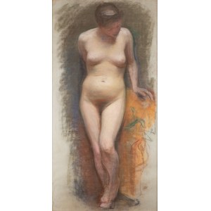 Wojciech Weiss (1875 Leorda, Romania - 1950 Krakow), Nude, 1898