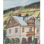 Nikifor Krynicki (1895 Krynica - 1968 Folusz), Haus auf dem Lande