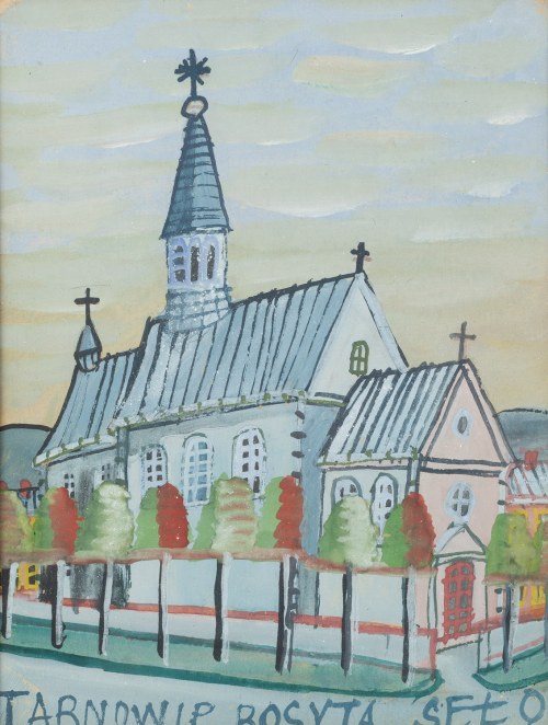 Nikifor Krynicki (1895 Krynica - 1968 Folusz), Kościół