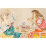 Maja Berezowska (1898 Baranowicze - 1978 Varsavia), Cena degli amanti, 1961