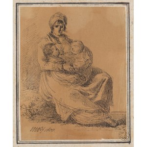 Jan Peter Norblin de la Gourdaine (1745 Misy-Faut-Yonne - 1830 Paris), Maternité, 1800