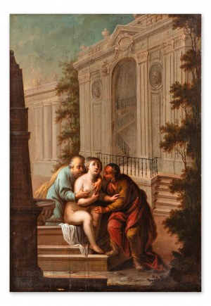 17TH CENTURY PAINTER (European) - Zuzana and the Elders