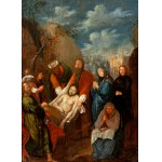 PEINTURE DU 17e SIÈCLE (flamande) - Mise au tombeau du Christ