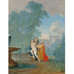GRUND NORBERT JOSEPH (Czech / Bohemian 1717-1767) - Zuzana and the Elders