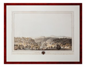 PUCHERNA ANTONIN ? (Czechy 1776-1852) - Zamek Divci Hrad (Maidelberg)